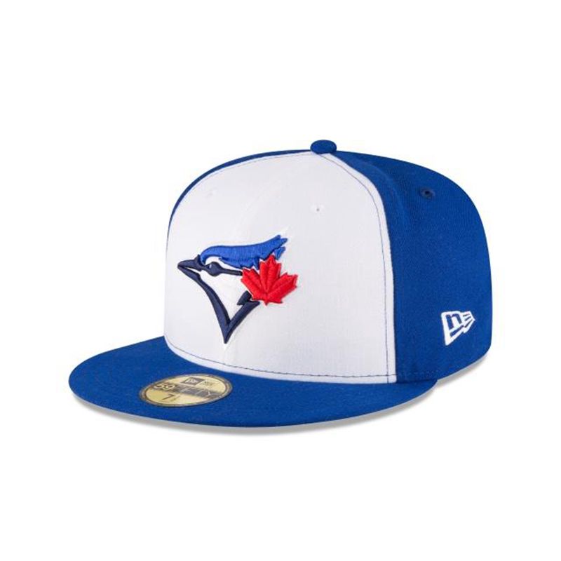 MLB Toronto Blue Jays Authentic Collection 59Fifty Fitted (CQW5981) - White New Era Caps